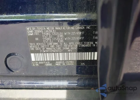 2023 Toyota Rav4 Xle from USA, damaged, VIN 2T3W1RFV2PW266527